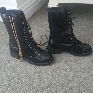 Giuseppe Zanotti Combat Boots